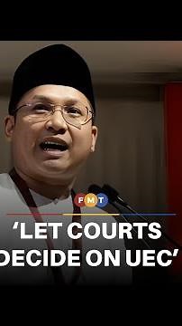 Let courts decide on UEC, says Umno Youth leader