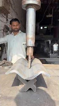 Amazing Pipe Clamp Making😱Technique #steelbending #hydraulicpress