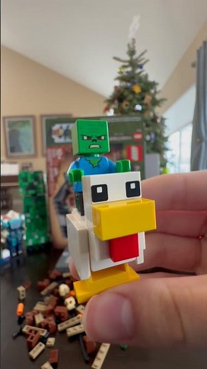 LEGO Minecraft Chicken Jockey Set