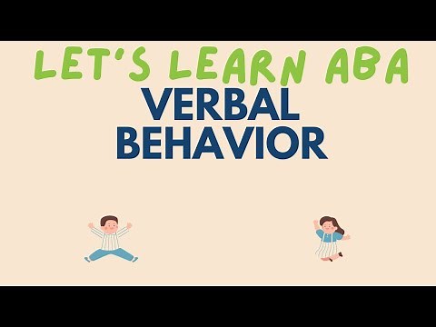 Verbal Operants (Mand, Tact, Echoic, Intraverbal) | ABA Terms | RBT and BCBA Exam Review
