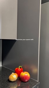 When life gives you a Command™ Bath Caddy, use it to organize your fruit & veggies! 🍎🌶️🧅 #Command #CommandHacks #Commandhooks | Command