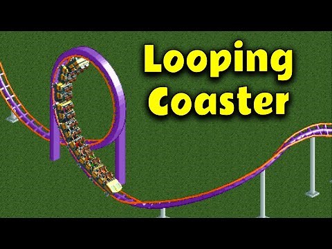 RCT2 Ride Overview - Looping Coaster