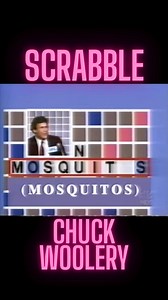 Hilarious Scrabble game with Chuck Woolery #funny #funnyvideos #funnyreels #gameshow #80s #TV | Your Glory Days