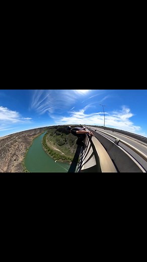 I have done hundreds of gainers over my BASE jumping career and I was so happy when the camera technology made it possible to truly capture what they look like 👍🏻 #travel #idaho #twinfalls #basejump #gainer #acrobatics #reeloftheday | Jeb Corliss
