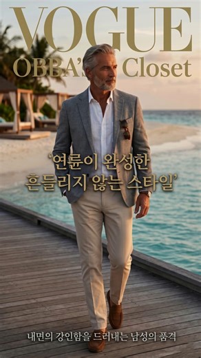 연륜이 완성한 흔들리지 않는 스타일✨ 5060 남성 리넨 자켓 코디 #5060패션 #남성패션 #중년코디 #리넨자켓 #면자켓 #시니어모델 #중년남성패션 #남성여름코디