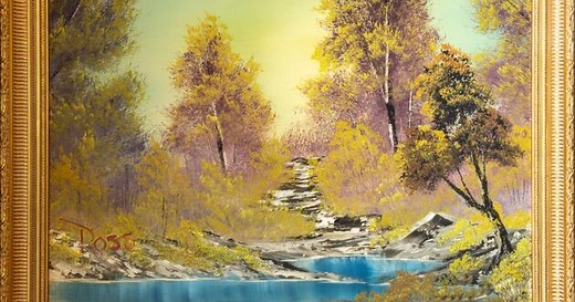 How much is a Bob Ross painting worth? This one could sell for eight figures