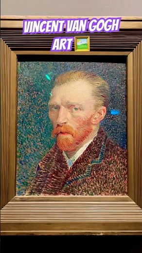 Vincent van Gogh’s self portrait | Art Institute of Chicago | #artmuseum #chicago #vangogh #art