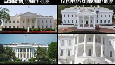18K views · 677 reactions | DC White House vs Atlanta White House ! Only at #TylerPerryStudios #TheOvalOnBET #TylerPerry | Tyler Perry Studios | Facebook