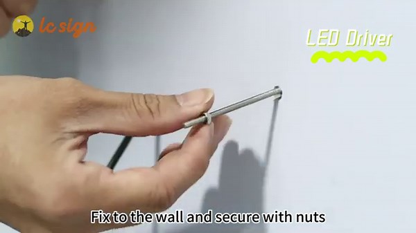 How to Install Signs Powered by Led Driver