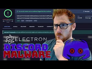 UNDETECTED Discord MALWARE | Reverse Engineering Duvet Stealer, Electron Malware Used By HACKERS