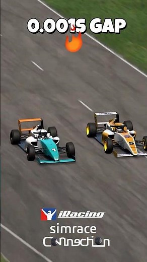 Who Won? 🏁 3-Wide FIA F4 Photo Finish! #iRacing #Shorts
