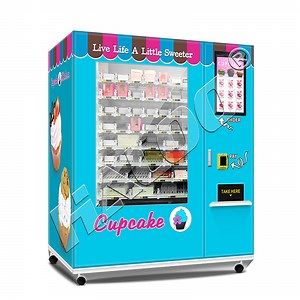 [Hot Item] Xy Axis Lift System Refrigerator Cupcake Vending Machine for Automatic