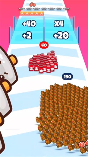 ✨I play chicken run | Super Satisfying Game 🎯