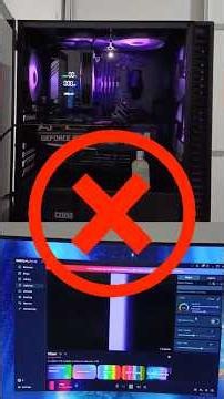 Why RGB Software is RUINING Your PC Performance! 🛑#shorts