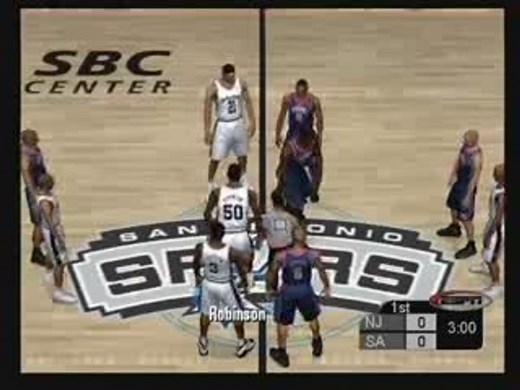 NBA 2k4 demo ps2 espn basketball - Jeux Video