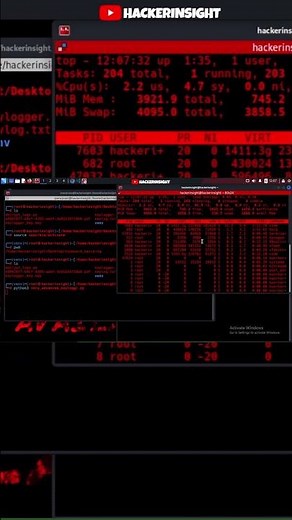 EXPOSED: How Advanced Keyloggers Steal Accounts & Credit Cards FAST! | #hackerinsight #kalilinux