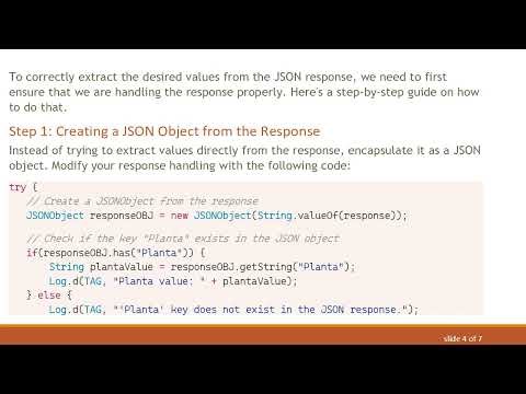 How to Efficiently Retrieve Values from a JSON Response in Android