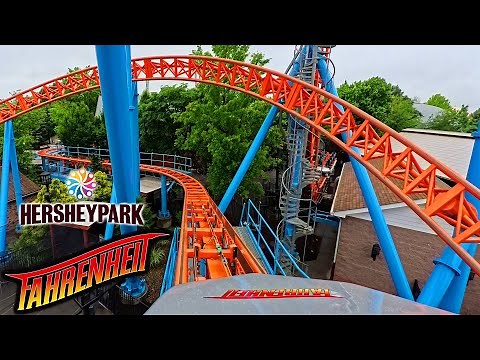 Fahrenheit 4K Front Seat POV - Hersheypark