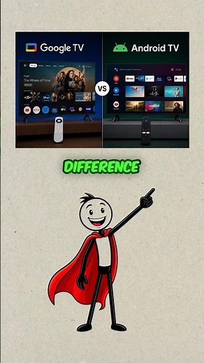Google TV vs Android TV 📺 The Difference Everyone Misses! 🔥