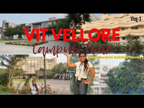 Exploring VIT Vellore 😍 | Full Campus Tour Vlog 2025 🏫✨||
