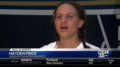 Habersham’s Hayden Price signs to play golf at Shorter University