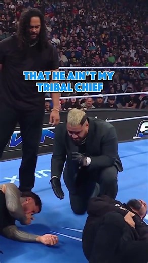 Solo Sikoa, if you know what’s good for you… leave Jacob Fatu for Roman Reigns. #SmackDown