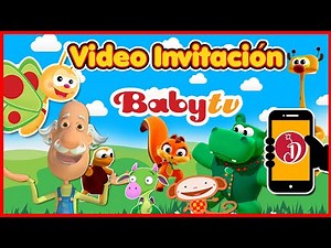 Video Invitacion Cumpleaños Baby TV