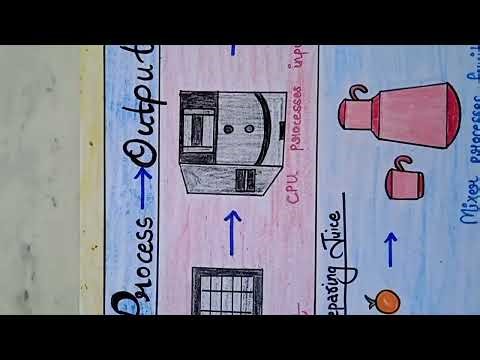Computer IPO Cycle | Summer Holiday Homework | Project of IPO Cycle | IPO Cycle