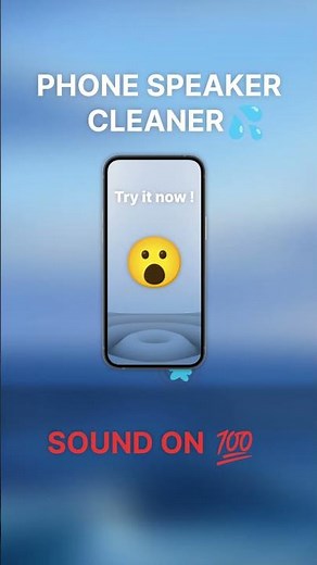 💦 Sound To REMOVE WATER From Phone SPEAKER📱