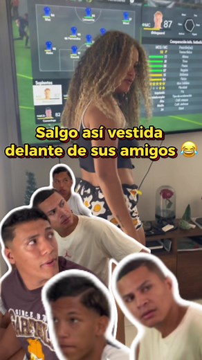 Mi novia sale asi vestida delante de mis amigos 😂 #parejasdetiktok #parejasgoals #humor #parejas #broko15