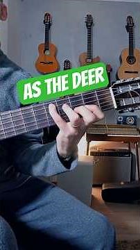 AS THE DEER - Fingerstyle Guitar + TAB #fingerstyle #hymns #easyguitar #worship