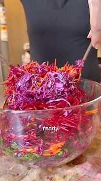 Purple Cabbage Salad (Red Cabbage?) 🥕 Easy Beet & Carrot Salad Recipe