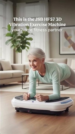 Full Body Workout at Home with JSB HF57 3D Vibration Machine