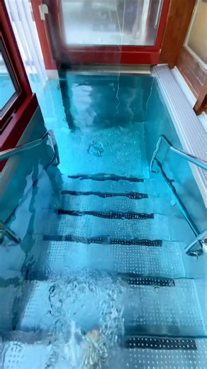 Spa day in the Swiss Alps ❄️#switzerland #shorts #snow