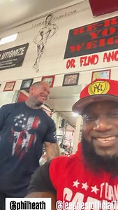 First Jay eating Maccas now Phil with donuts. Lee Priest getting the Mr. Olympia’s fat one at a time. Lol @philheath 💪💪 | Lee Priest