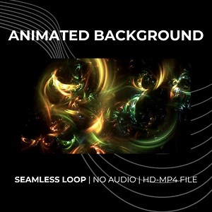 4K Cosmic Flow Animated Background | Abstract Neon VTuber Stream Loop | Dark Energy Overlay for Twitch/YouTube