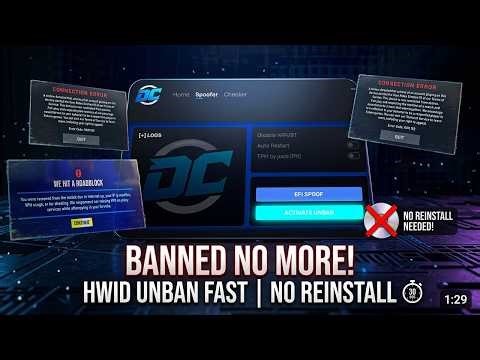 HWID Spoofer | Gets You Unbanned In 30 Seconds With NO Reinstall! (2026)