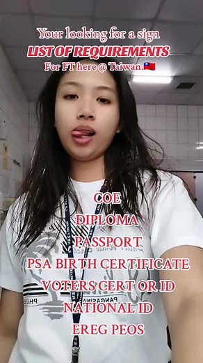 Requirements for Working as a Machine Operator in Taiwan