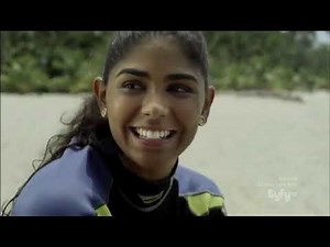 Female divers attacked by sea monster