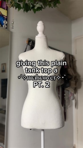 another DIY tank top for the summer time 🪩 follow me on instagram for more - @sincere studios🧷 #diy #handmade #upcycled #sewing #sewingproject #thrifted #dayinmylife #smallbusiness #upcycledfashion