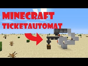 Ticketautomat in Minecraft? Ich zeig euch wie's geht!-Mr.Fox