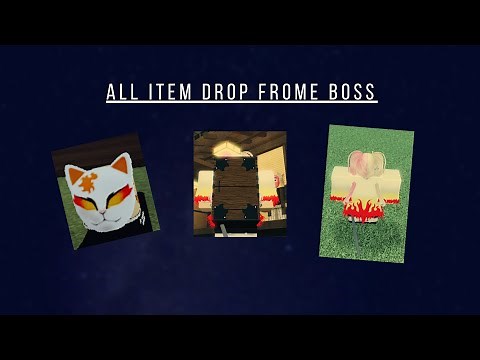 All item drop form boss (Slayer) Slayer's Legacy (Alpha)