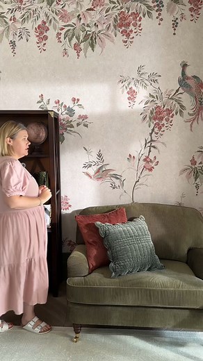 Transform your walls into works of art. Our Attleton mural will bring timeless beauty and storytelling to any space. Shop the mural via link in bio. | Laura Ashley