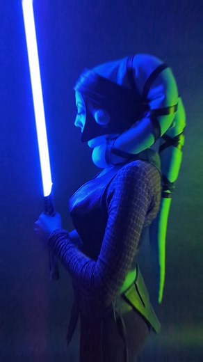 Jedi Master Aayla Secura Cosplay - Star Wars Lightsaber Twi'lek Jedi
