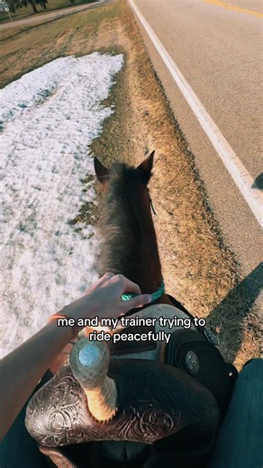 Barrel Racing Training: Riding Peacefully with My Trainer