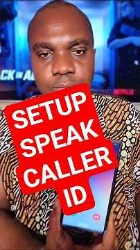 how To Set Up Speak Caller Name On Android