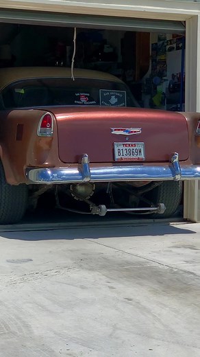Roy's Classic 1955 Chevy with Old School Center Lines