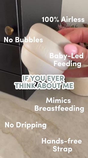 babaloo on Instagram: "If you ever think about baby-led feeding, no bubbles, or bottles that actually work with your baby, think Babaloo. ✨ Our Baby-Led Bottle® was designed to bring the natural rhythm of breastfeeding into every feed. With 100% airless technology, milk stays smooth and free from bubbles helping reduce gas, colic, and fuss. And because babies can drink in any position, it’s more than a bottle… it’s a way to stay connected while giving your little one the freedom to feed how natu