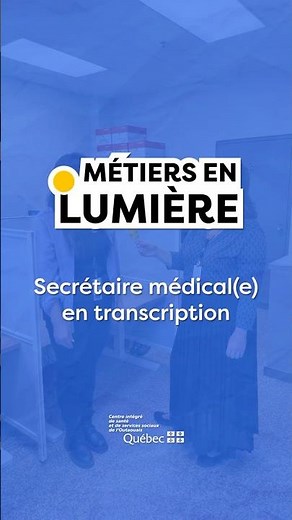 Métier en lumière 👨‍⚕️ | Secrétaire médicale à la transcription