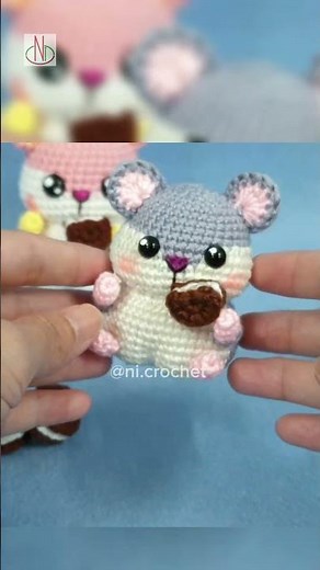 Hamster amigurumi | crochet amigurumi | Ni Crochet